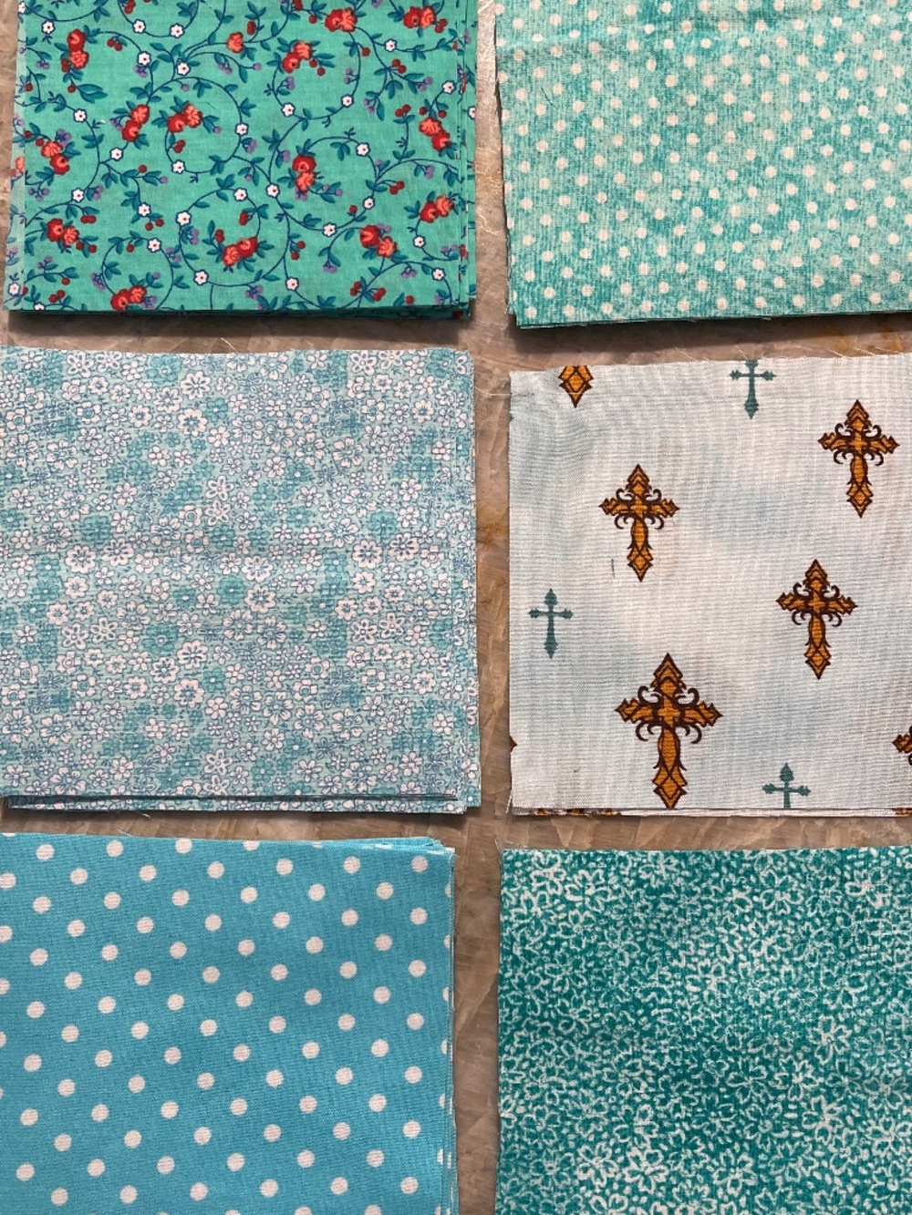 5" Inch Quilt Squares 91 Count